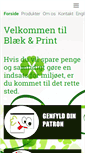 Mobile Screenshot of blaekogprint.dk